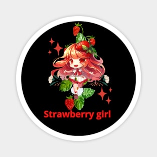 STRAWBERRY GRIL Magnet